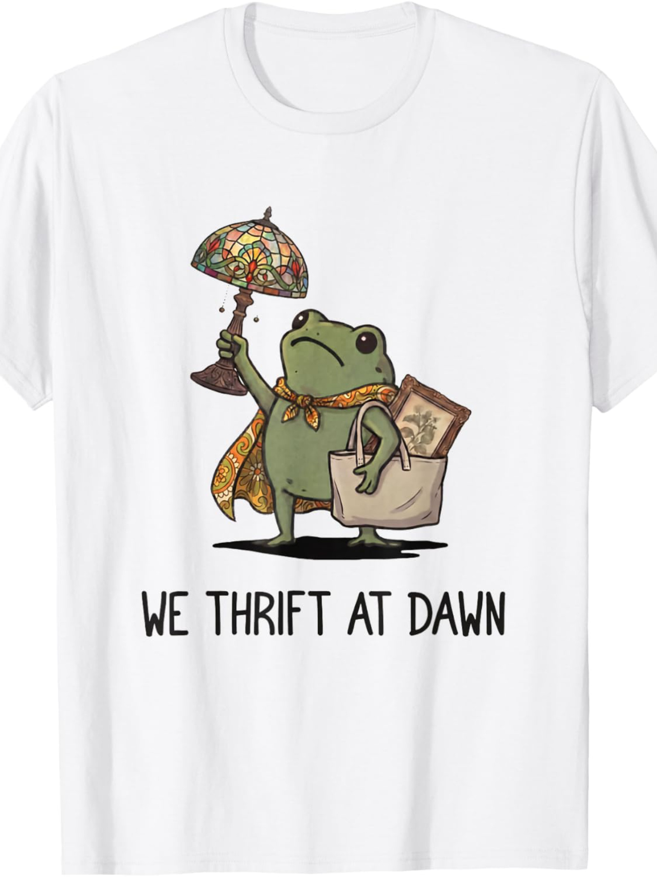 Thrift Vintage Fashion Usa - Мы хандрим на рассвете. Забавная лягушка.
