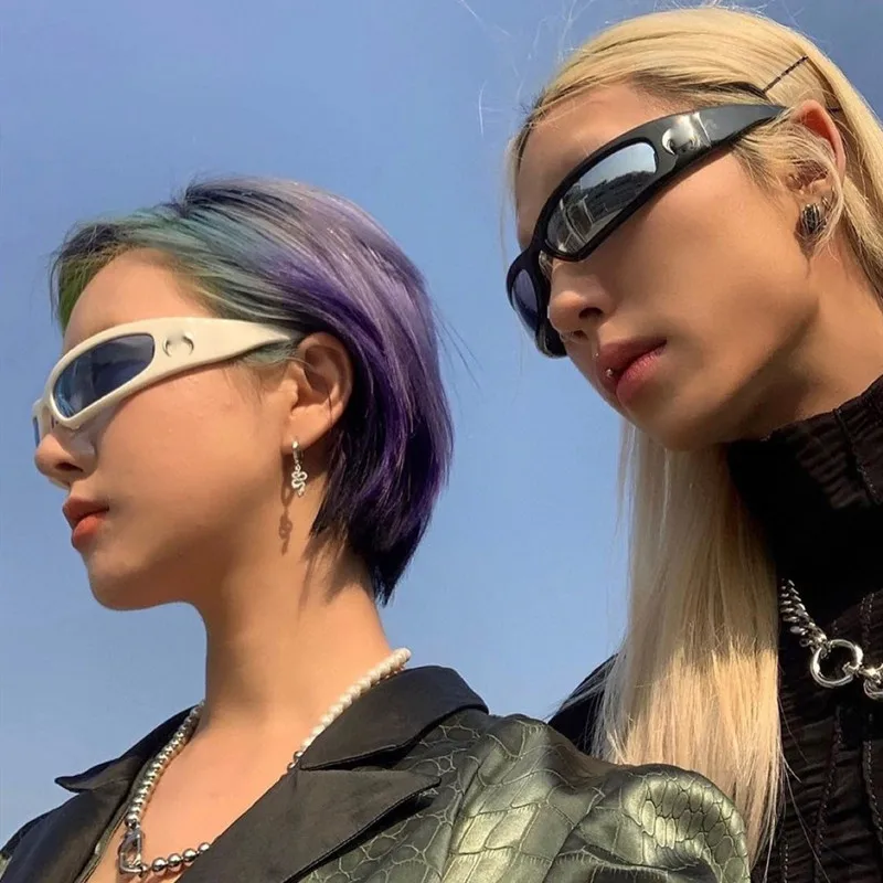 Vintage Fashion Tiktok - Очки Y2K из смолы, линзы Tiktok,