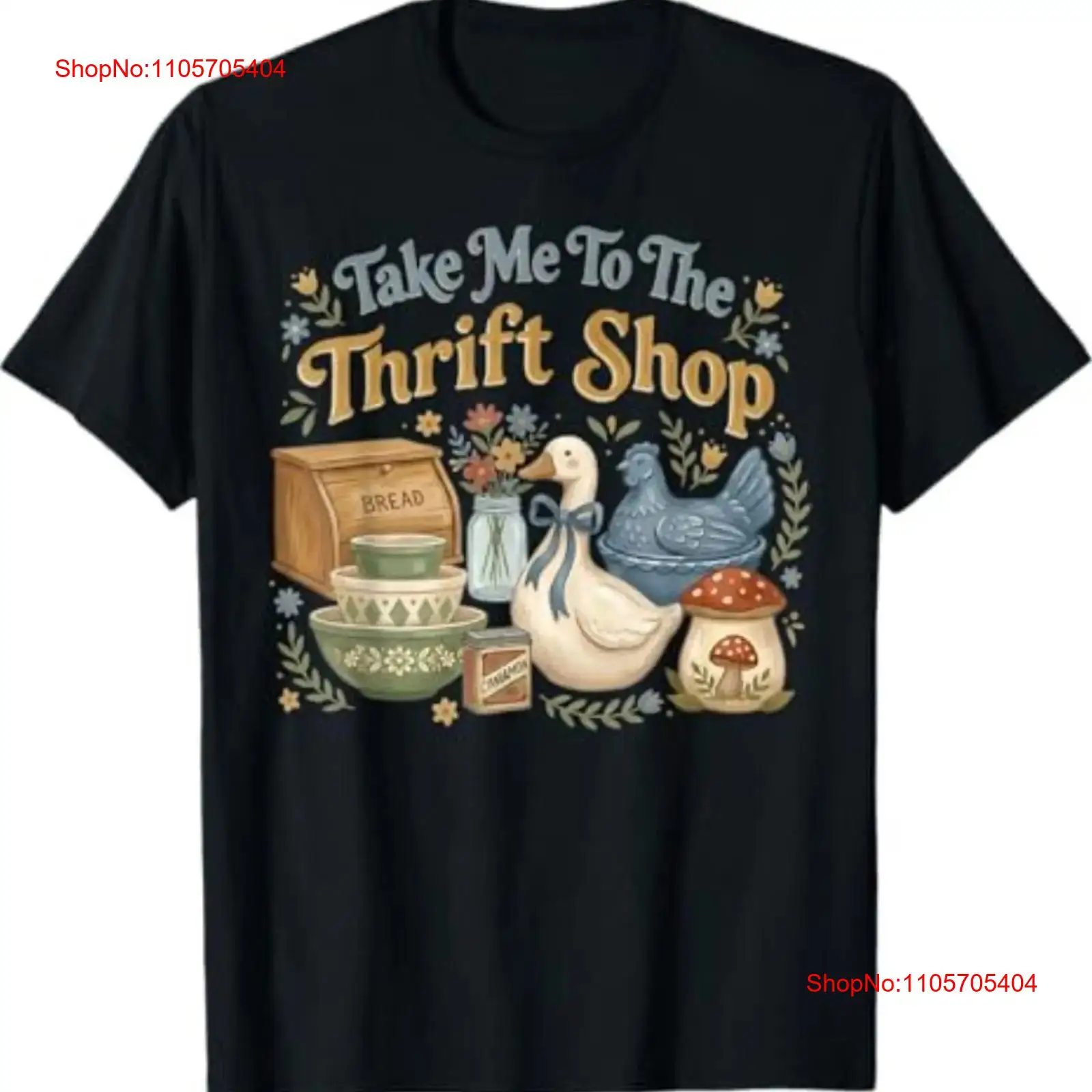 Thrift Vintage Fashion Usa - Футболка в винтажном стиле коттеджкор с
