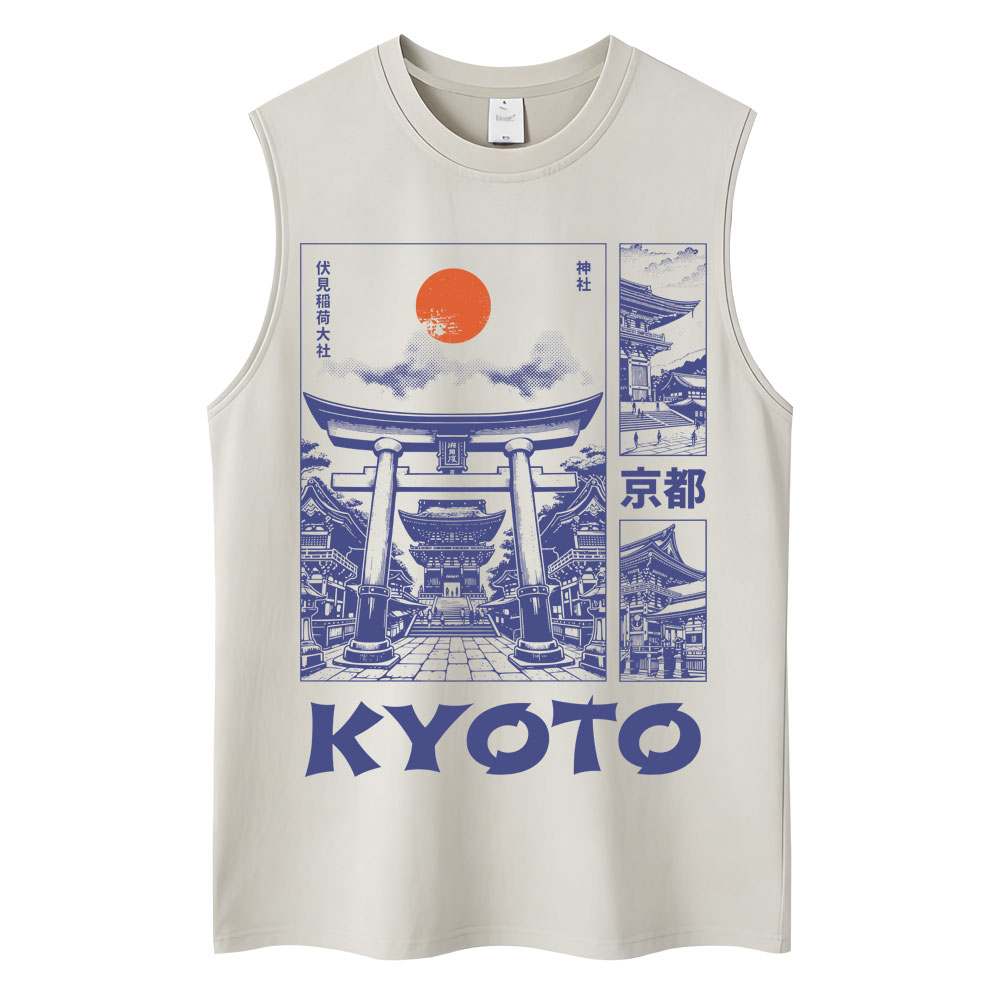 Vintage Fashion Kyoto - Майки в японском стиле Киото с
