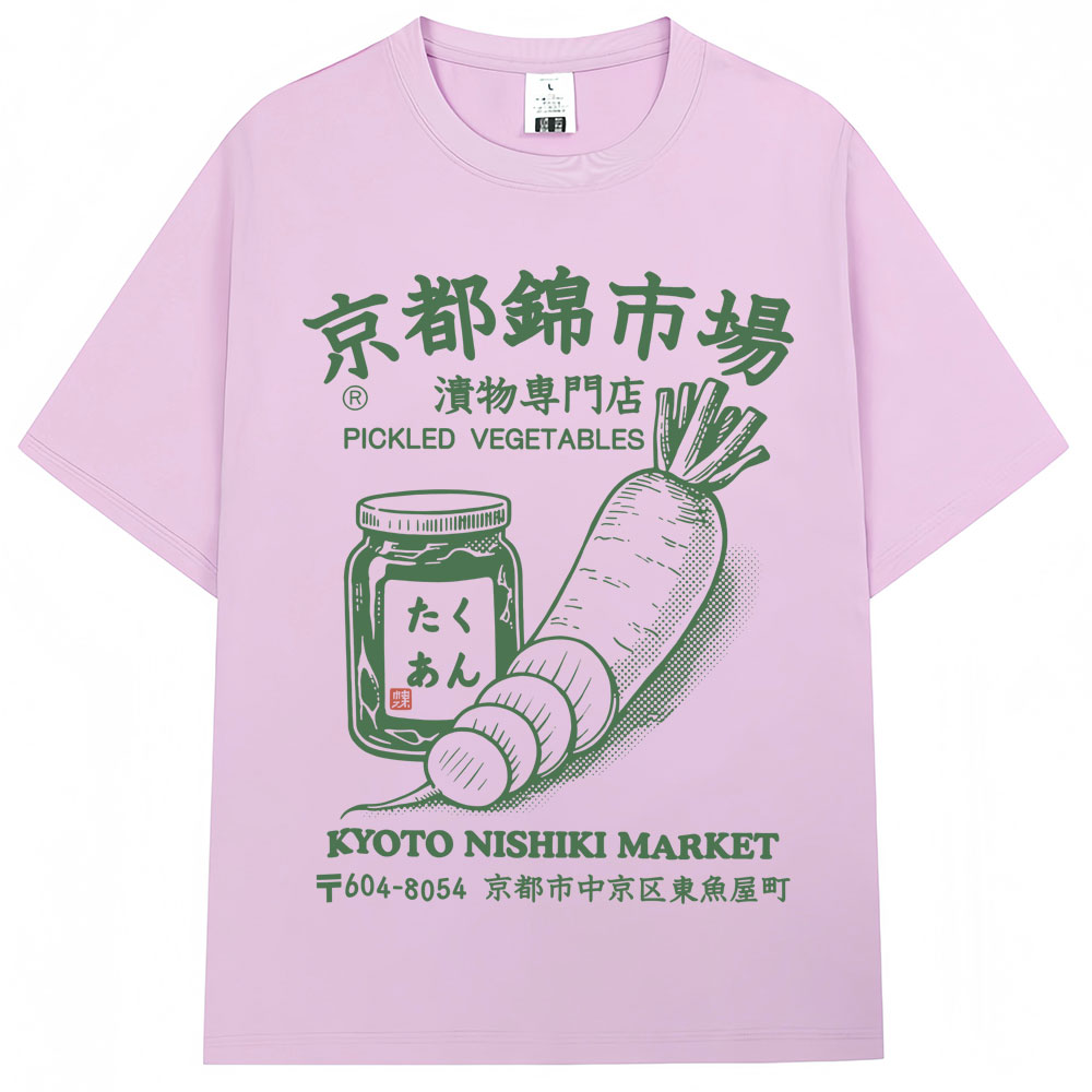 Футболка с принтом в японском  – обзор и цена Vintage Fashion Kyoto