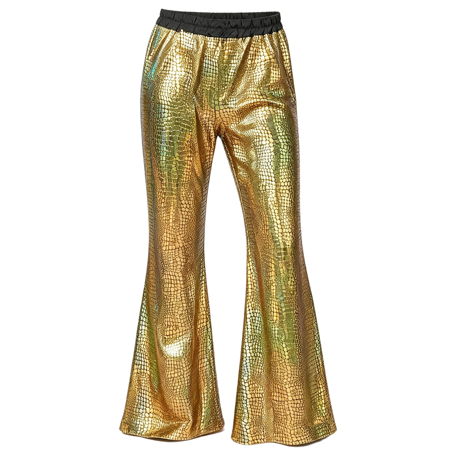 Мужские блестящие брюки-клеш в – обзор и цена Wide Leg Trouser 70S