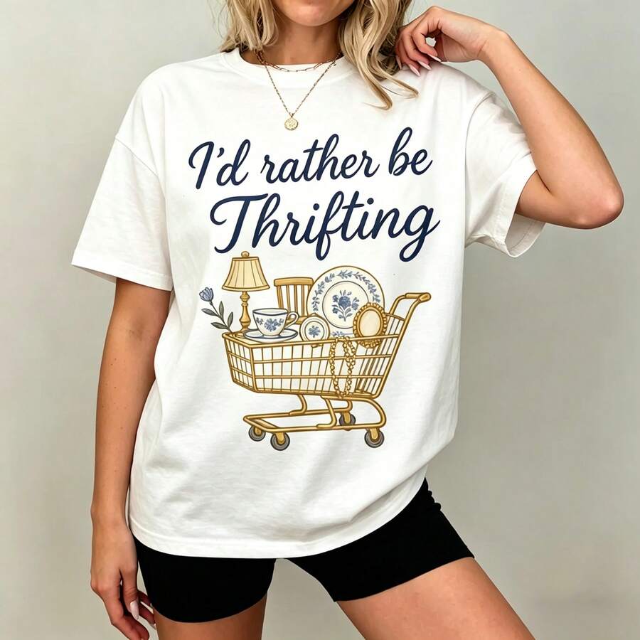 Футболка с графическим принтом – обзор и цена Thrift Vintage Fashion Usa