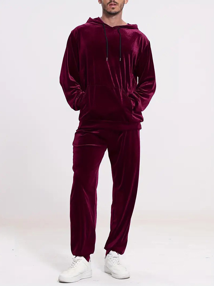 Модный однотонный велюровый ко – обзор и цена Vintage Fashion Outfits Men