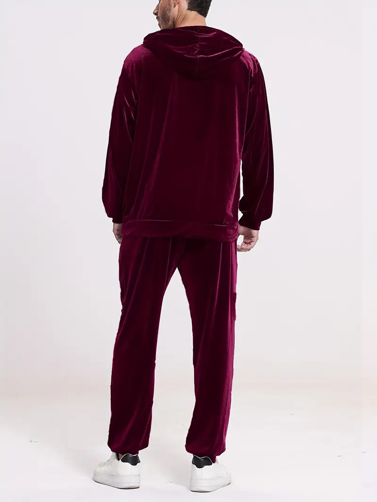 Модный однотонный велюровый ко – обзор и цена Vintage Fashion Outfits Men