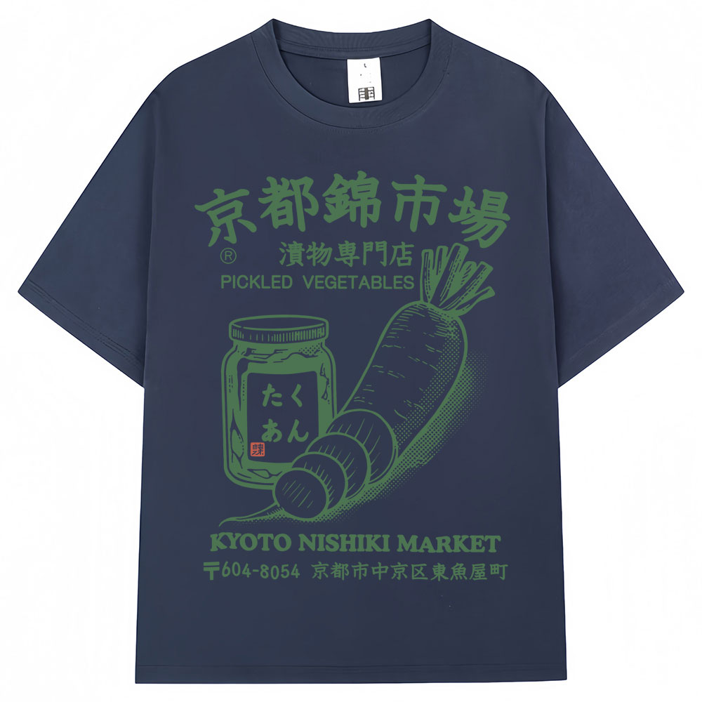 Футболка с принтом в японском  – обзор и цена Vintage Fashion Kyoto